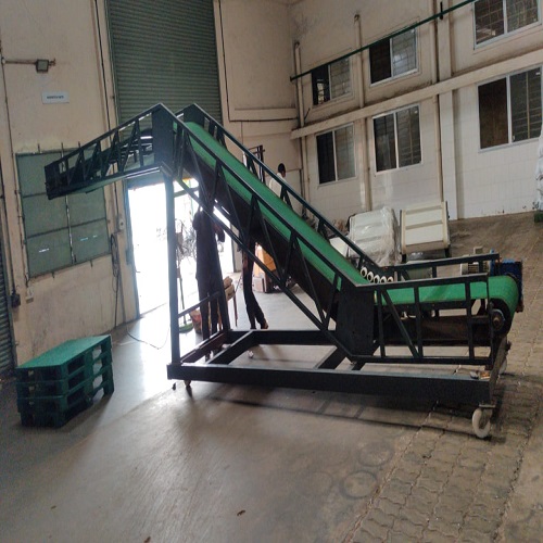 Truck Loading and Unloading Conveyor System
